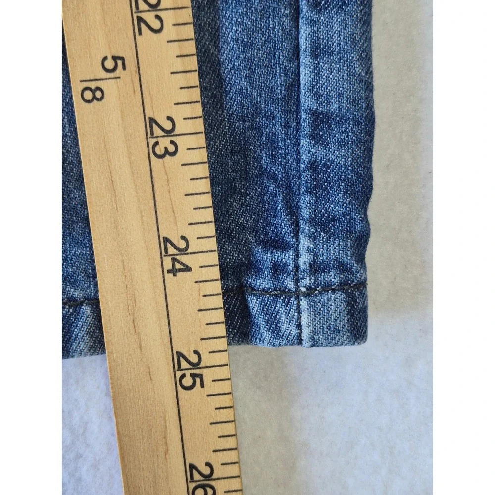 Levis Mens Denim Jean Shorts Medium Wash Blue 5 Pocket Casual Size 42